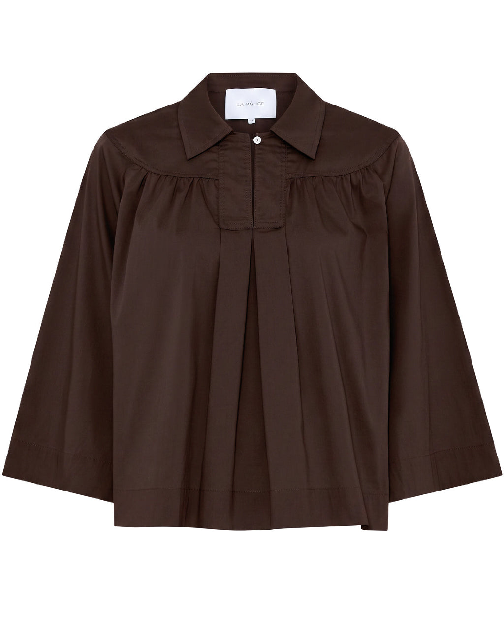 LA ROUGE ApS NOOS - Vilma Shirt Shirt Dark Brown