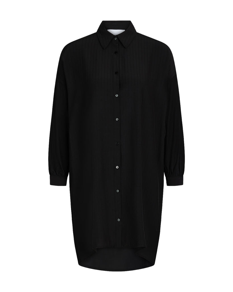 LA ROUGE ApS Inge Shirt Dress Dress Black
