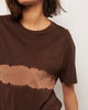 LA ROUGE ApS Sanne Tee T-shirt Soil Brown